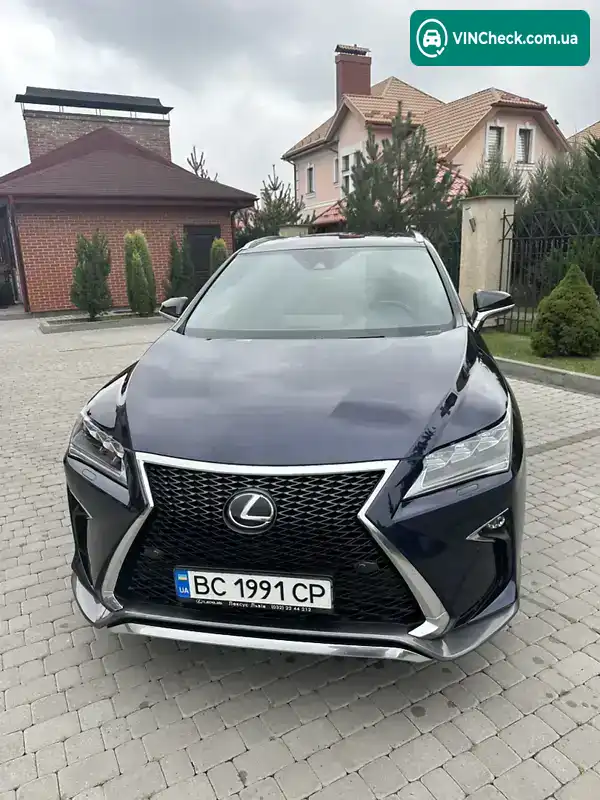 Lexus RX 2016, фото з оголошення 2 з 20, VIN JTJBAMCA002004293