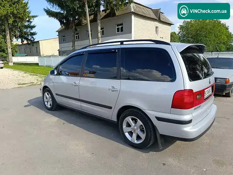 Volkswagen Sharan 2000, фото з оголошення 2 з 8, VIN WVWZZZ7MZ1V016938