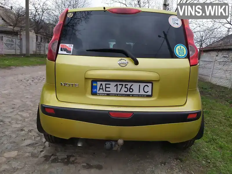 Nissan Note 2006, фото з оголошення 1 з 21, VIN SJNFCAE11U1103288