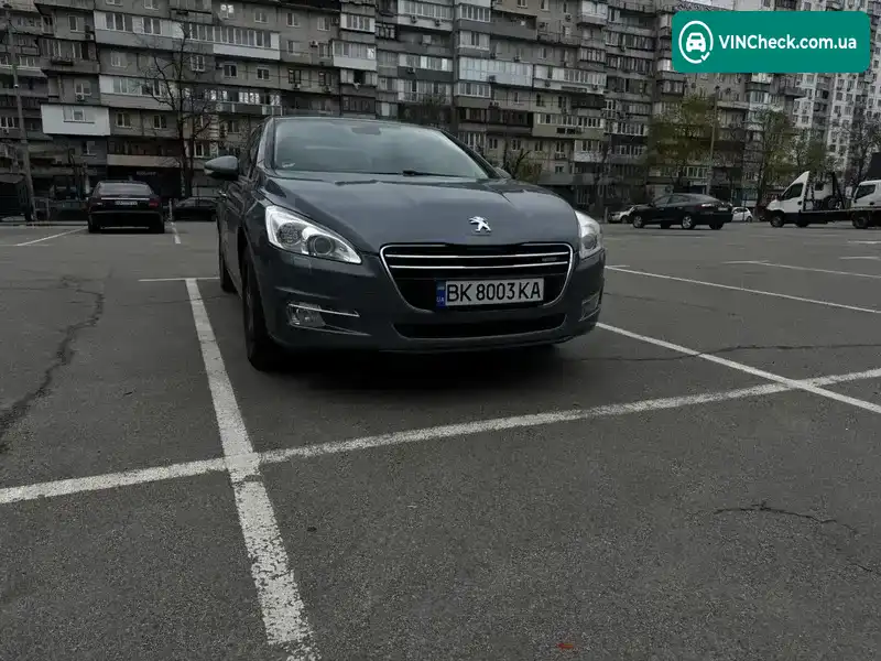 Peugeot 508 2012, фото з оголошення 1 з 10, VIN VF38DRHC8CL040211