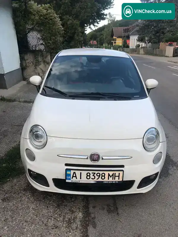 Fiat 500 2014, фото з оголошення 1 з 4, VIN 3C3CFFBR4FT513293