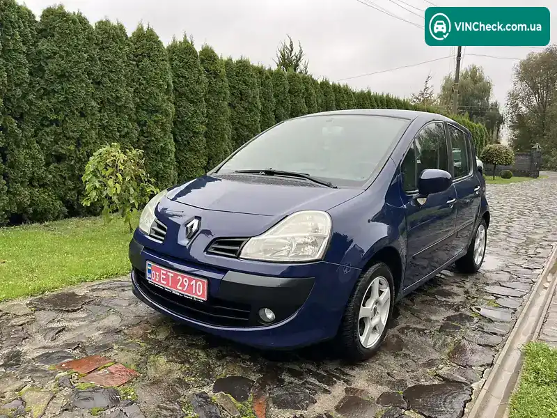 Renault Modus 2009, фото з оголошення 1 з 15, VIN VF1JP0SBH41321981