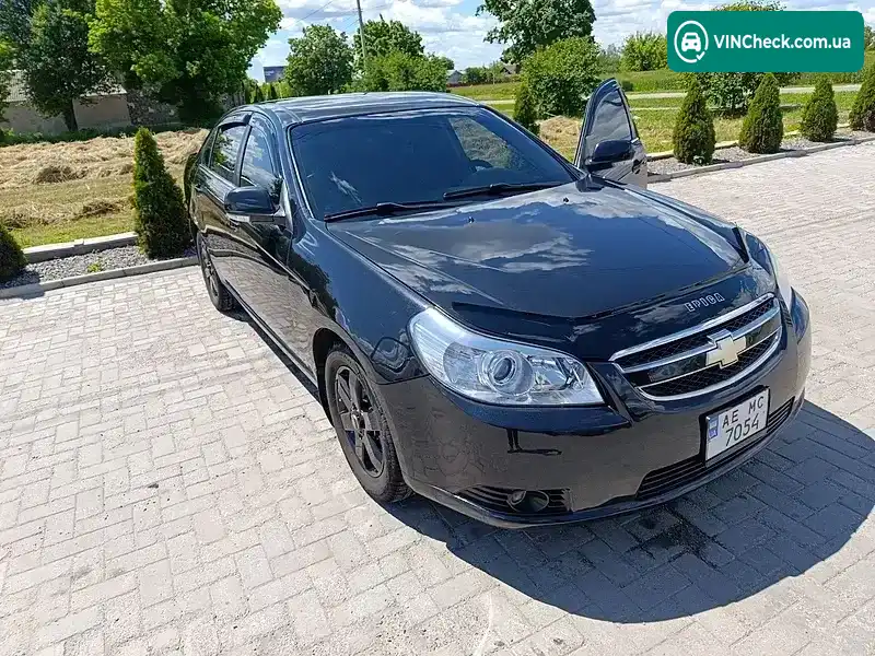 Chevrolet Epica 2008, фото з оголошення 1 з 10, VIN Y6DLF69KE9B148619