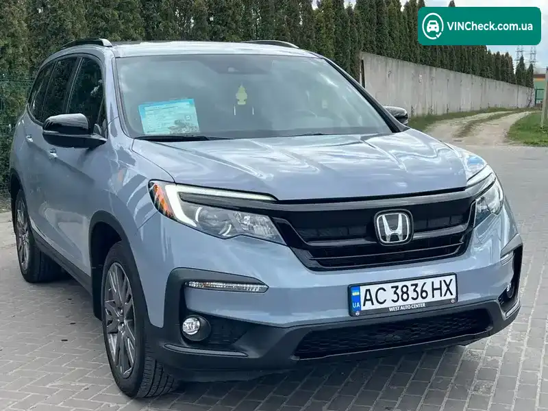 Honda Pilot 2022, фото з оголошення 2 з 21, VIN 5FNYF5H32NB025066