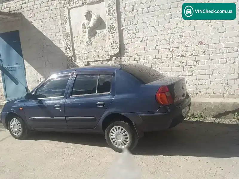 Renault Clio 2003, фото з оголошення 2 з 11, VIN VF1LB03C528903898