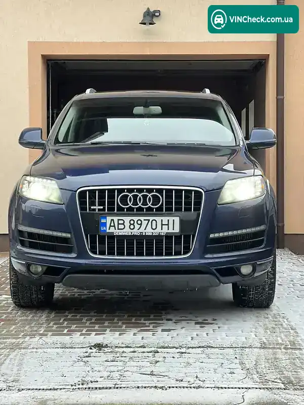 Audi Q7 2011, фото з оголошення 1 з 9, VIN WA1LMAFE9BD002622