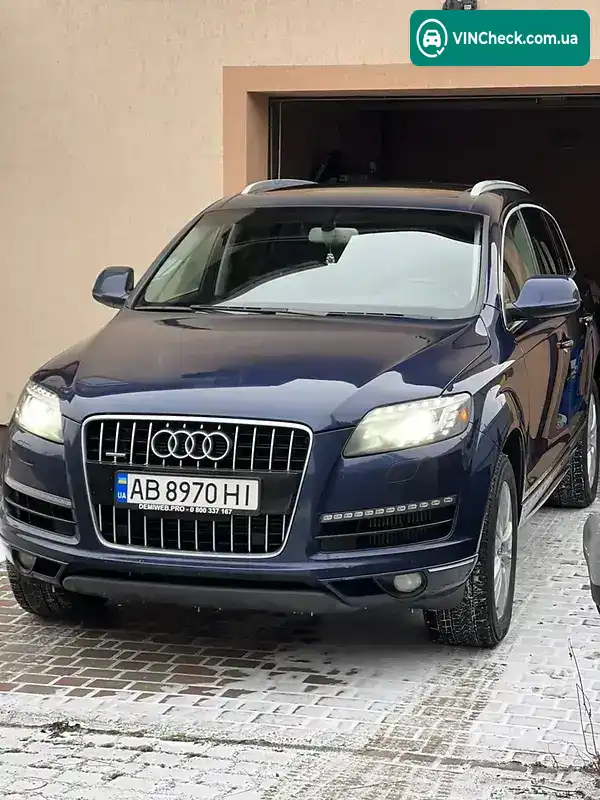 Audi Q7 2011, фото з оголошення 2 з 9, VIN WA1LMAFE9BD002622