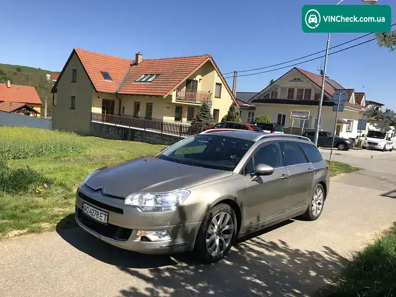 Citroen C5 2009, фото з оголошення 1 з 16, VIN VF7RWX8ZA9L550918