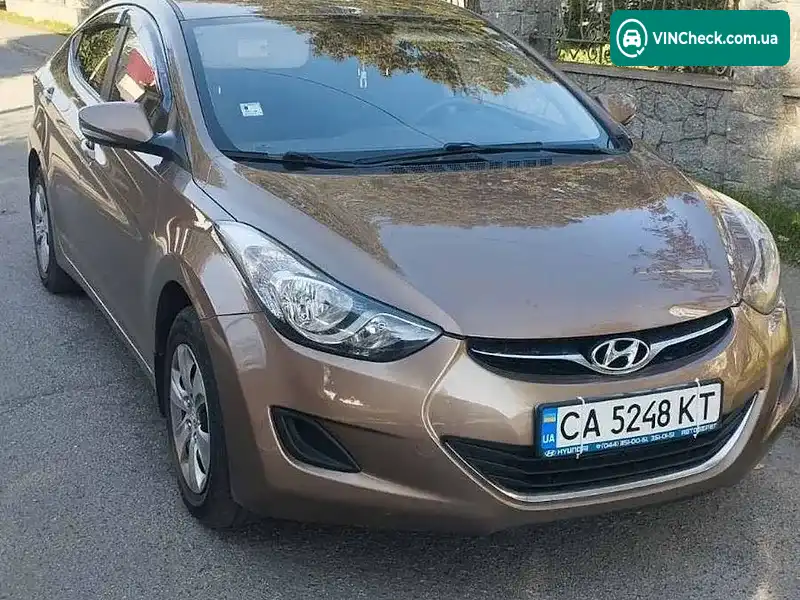 Hyundai Elantra 2013, фото з оголошення 1 з 12, VIN KMHDH41CADU971323