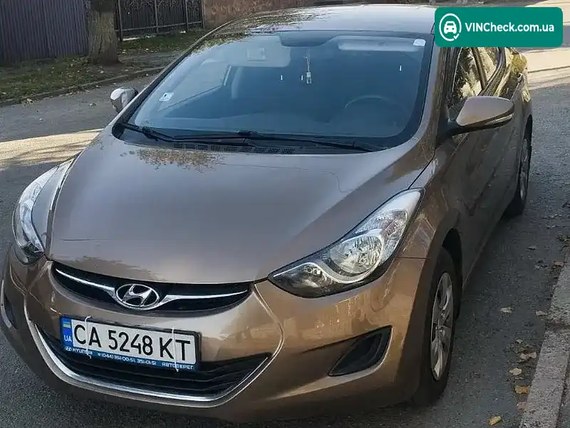 Hyundai Elantra 2013, фото з оголошення 2 з 12, VIN KMHDH41CADU971323