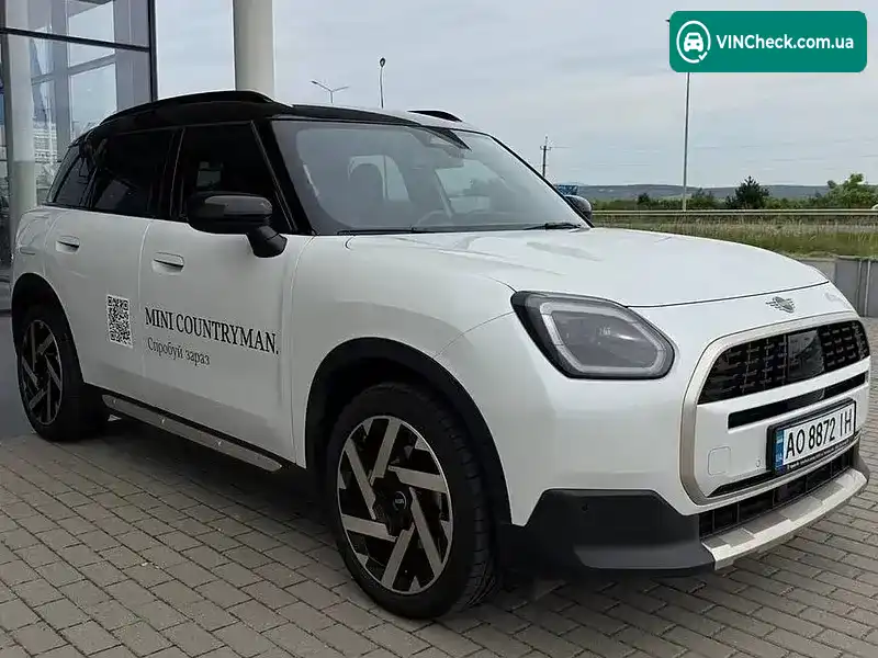 MINI Countryman 2025, фото з оголошення 1 з 20, VIN WMW11GA0X07U98527