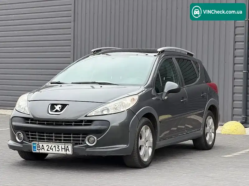Peugeot 207 2008, фото з оголошення 1 з 9, VIN VF3WU9HZC34260771
