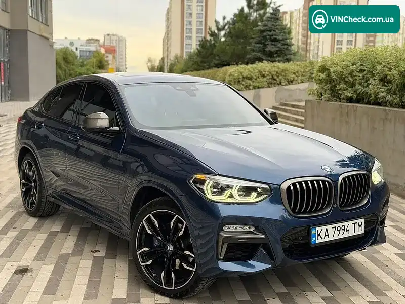 BMW X4 2018, фото з оголошення 1 з 20, VIN 5UXUJ5C51KLJ62772