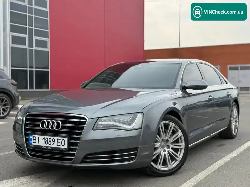 Audi A8 2014, фото з оголошення 1 з 20, VIN WAURGAFD7EN012849