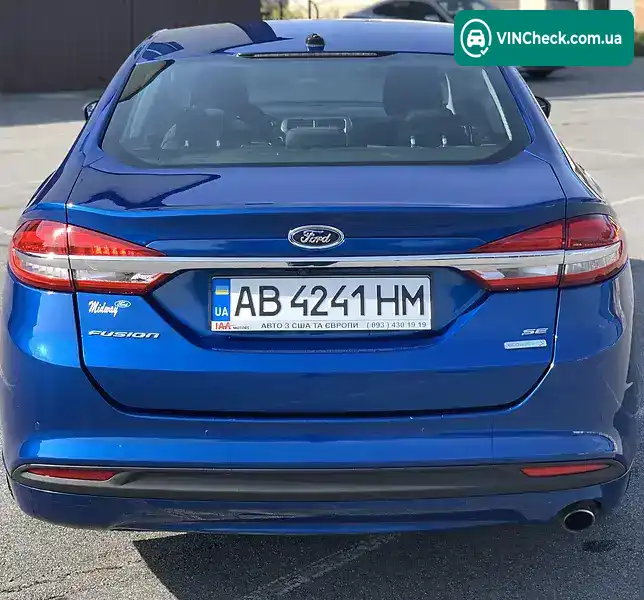 Ford Fusion 2016, фото з оголошення, VIN 3FA6P0HDXHR262378