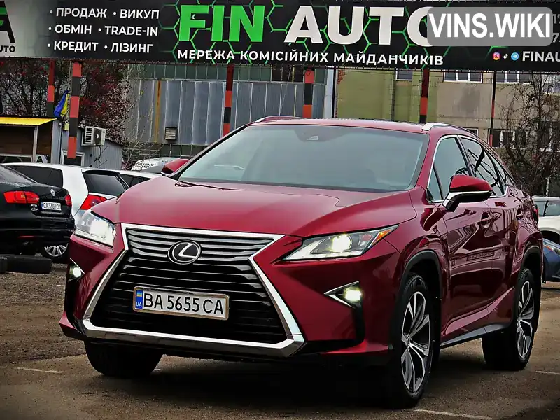 Lexus RX 2018, фото з оголошення 1 з 21, VIN 2T2BZMCA6JC148974