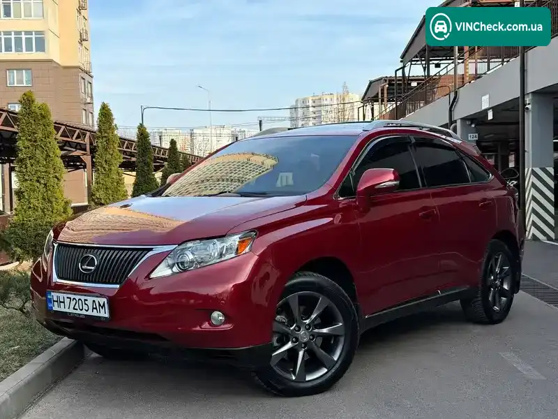Lexus RX 2010, фото з оголошення 1 з 21, VIN 2T2ZK1BA1BC042226
