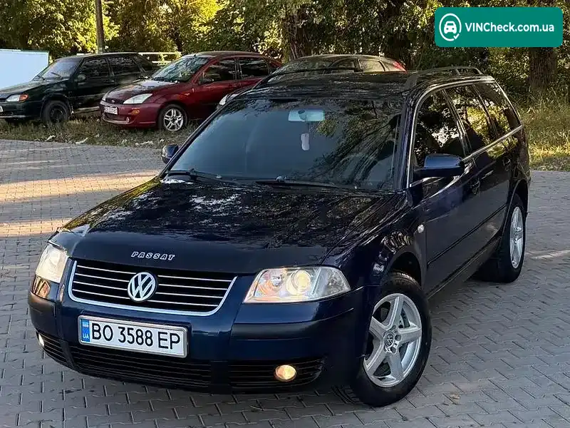 Volkswagen Passat 2003, фото з оголошення 1 з 20, VIN WVWZZZ3BZ3E177518