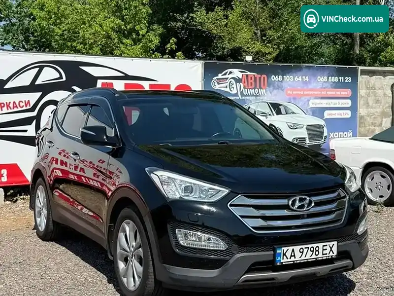 Hyundai Santa FE 2013, фото з оголошення 1 з 16, VIN KMHSU81XDDU087045