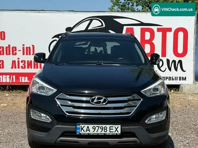 Hyundai Santa FE 2013, фото з оголошення 2 з 16, VIN KMHSU81XDDU087045