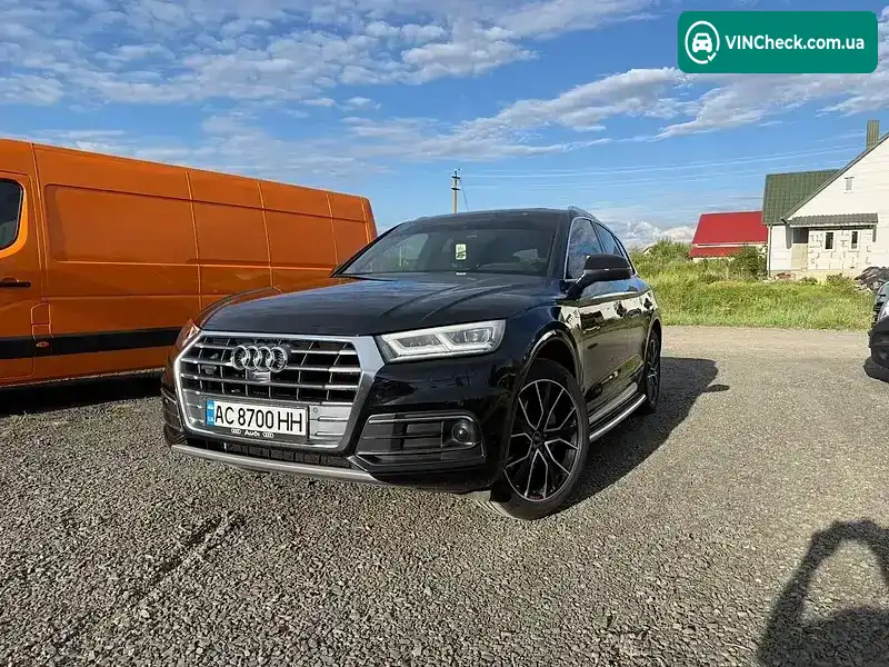 Audi Q5 2018, фото з оголошення 1 з 20, VIN WAUZZZFY5K2004290