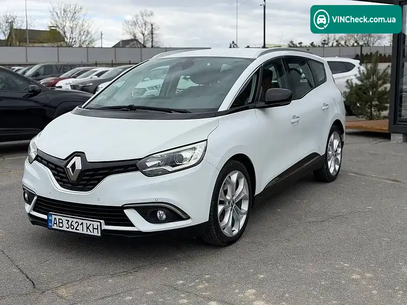Renault Scenic 2017, фото з оголошення 2 з 8, VIN VF1RFA00359443689