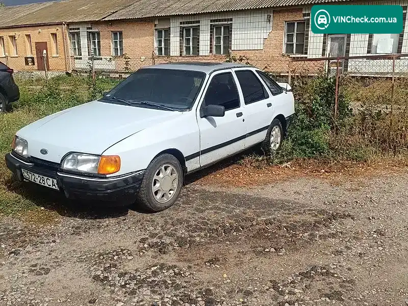 Ford Sierra 1987, фото з оголошення 2 з 5, VIN WF0AXX6BBAHY00084