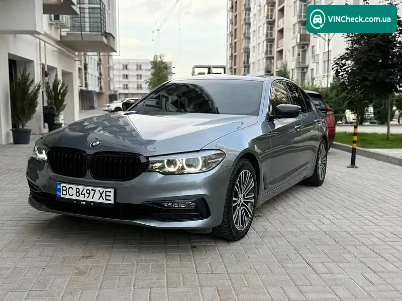 BMW 5 Series 2017, фото з оголошення 1 з 10, VIN WBAJA7C54JWA73470