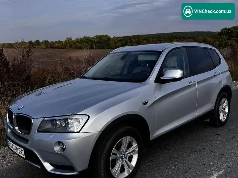 BMW X3 2011, фото з оголошення 2 з 13, VIN WBAWY31020L536835
