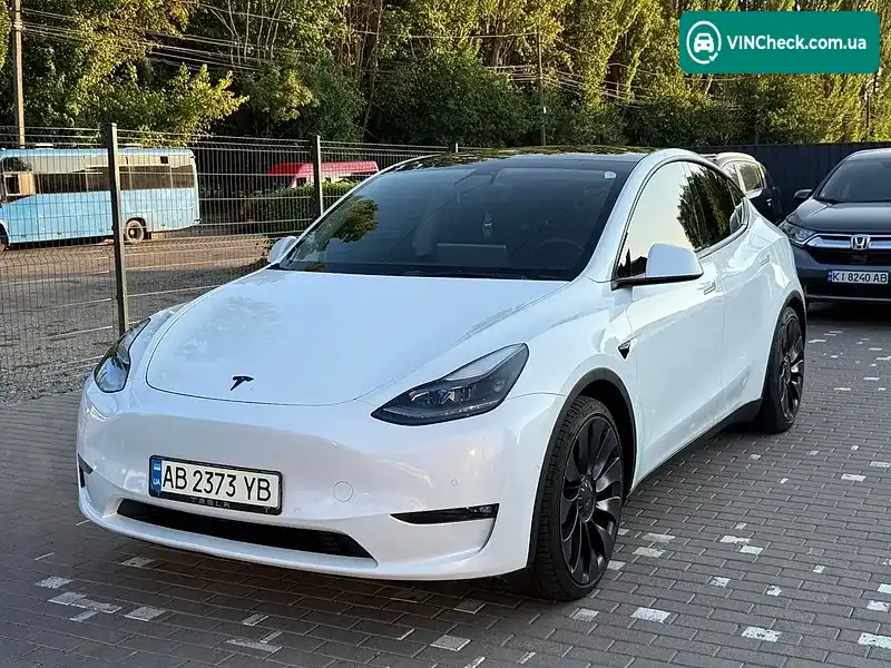 Tesla Model Y 2021, фото з оголошення 1 з 16, VIN 5YJYGDEFXMF252381