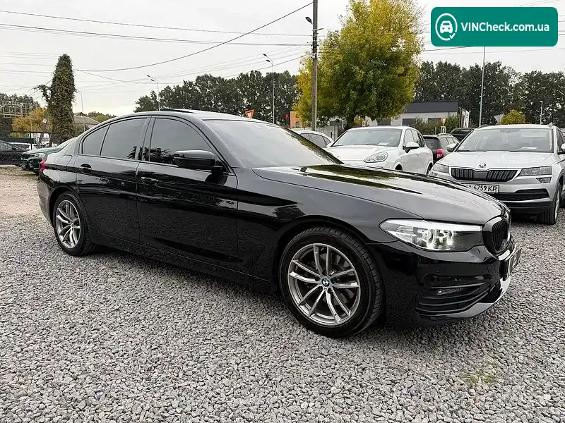 BMW 5 Series 2019, фото з оголошення 1 з 20, VIN WBAJF51030CD38778