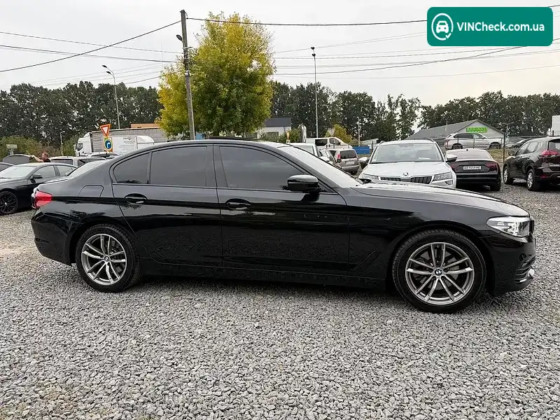 BMW 5 Series 2019, фото з оголошення 2 з 20, VIN WBAJF51030CD38778