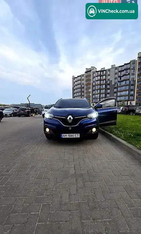 Renault Kadjar 2017, фото з оголошення 1 з 13, VIN VF1RFE00058443002