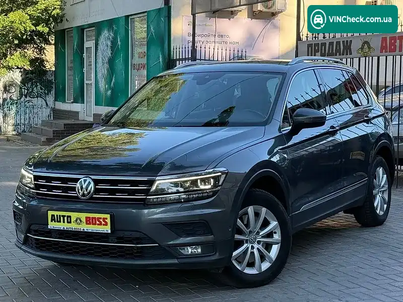 Volkswagen Tiguan 2018, фото з оголошення 1 з 20, VIN WVGZZZ5NZKW345795