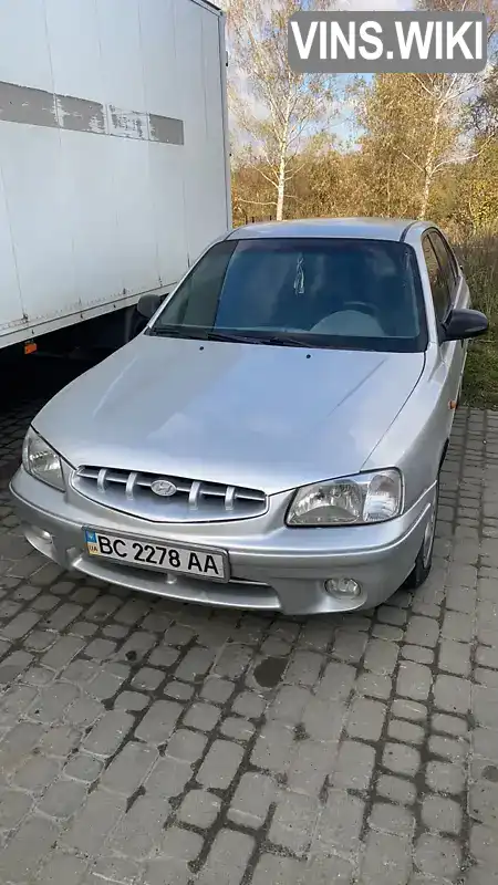 Hyundai Accent 2000, фото з оголошення 1 з 8, VIN KMHCH51FPYU055623