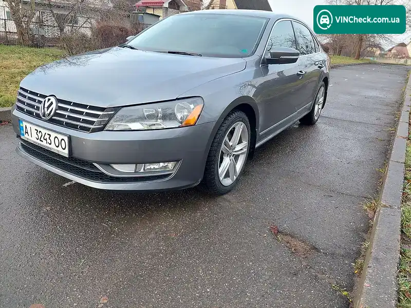 Volkswagen Passat 2014, фото з оголошення 2 з 18, VIN 1VWCS7A32EC091865