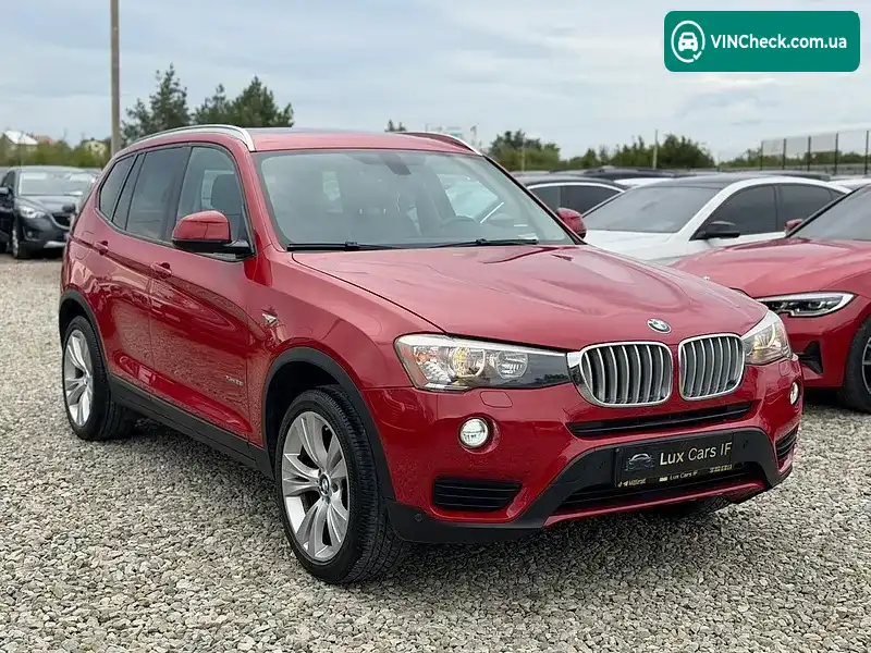 BMW X3 2014, фото з оголошення 1 з 20, VIN 5UXWX9C50F0D50904