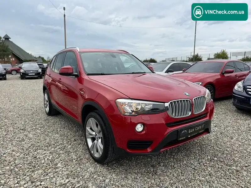 BMW X3 2014, фото з оголошення 2 з 20, VIN 5UXWX9C50F0D50904