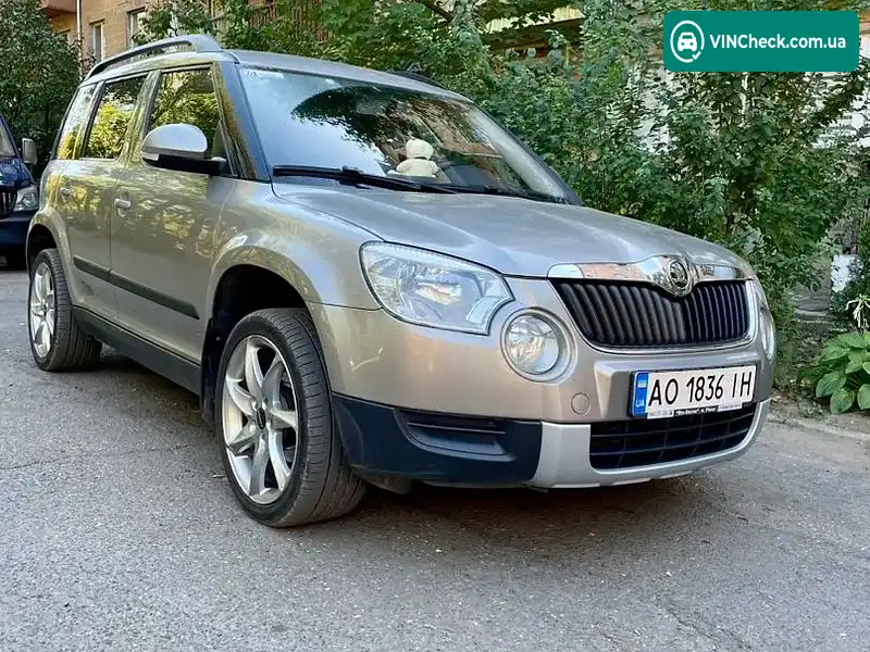 Skoda Yeti 2012, фото з оголошення 1 з 9, VIN TMBJF25L9DB700238