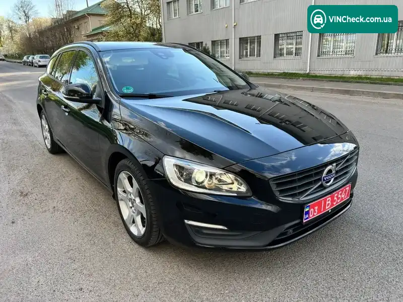 Volvo V60 2015, фото з оголошення 2 з 20, VIN YV1FWA8CDG1296500