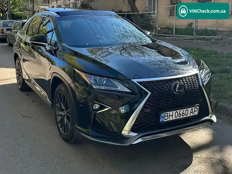 Lexus RX 2016, фото з оголошення 1 з 18, VIN 2T2BZMCA9GC040955