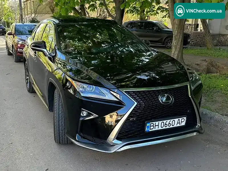 Lexus RX 2016, фото з оголошення 2 з 18, VIN 2T2BZMCA9GC040955