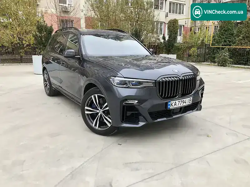 BMW X7 2021, фото з оголошення 1 з 20, VIN WBACW010209J18781