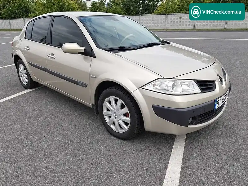 Renault Megane 2006, фото з оголошення 1 з 9, VIN VF1LM050E36370607