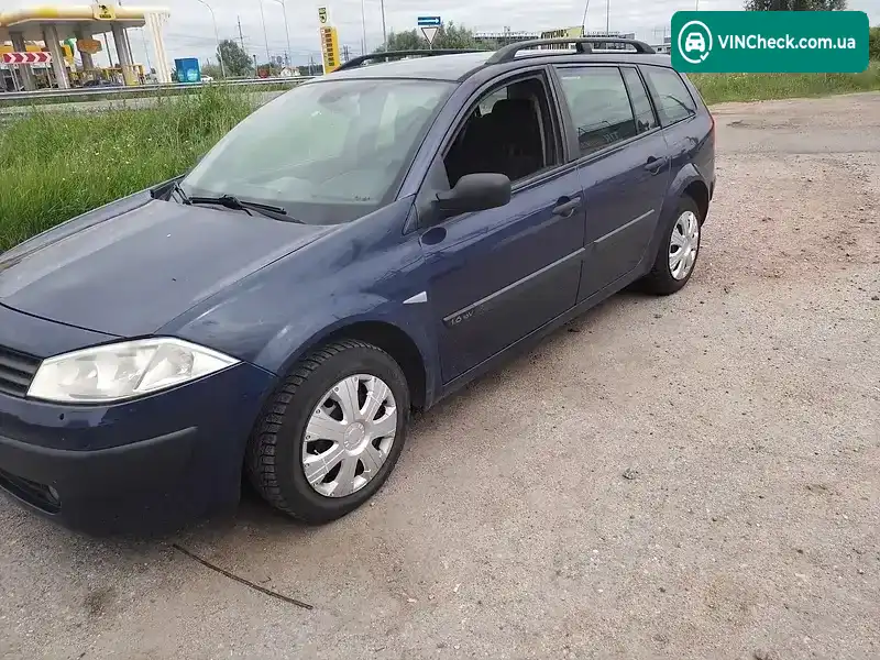 Renault Megane 2004, фото з оголошення 2 з 10, VIN VF1KM0C0H32949361