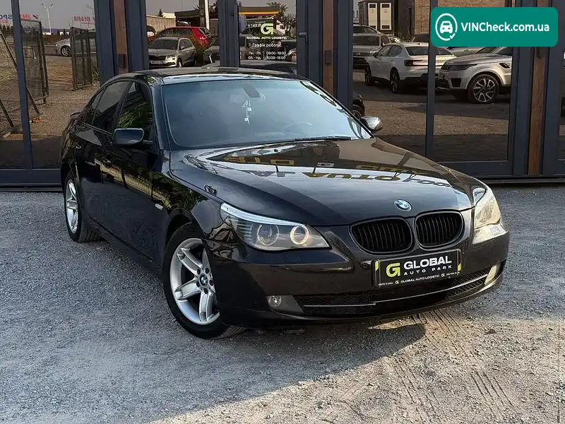 BMW 5 Series 2008, фото з оголошення 2 з 20, VIN WBANX31010C176519