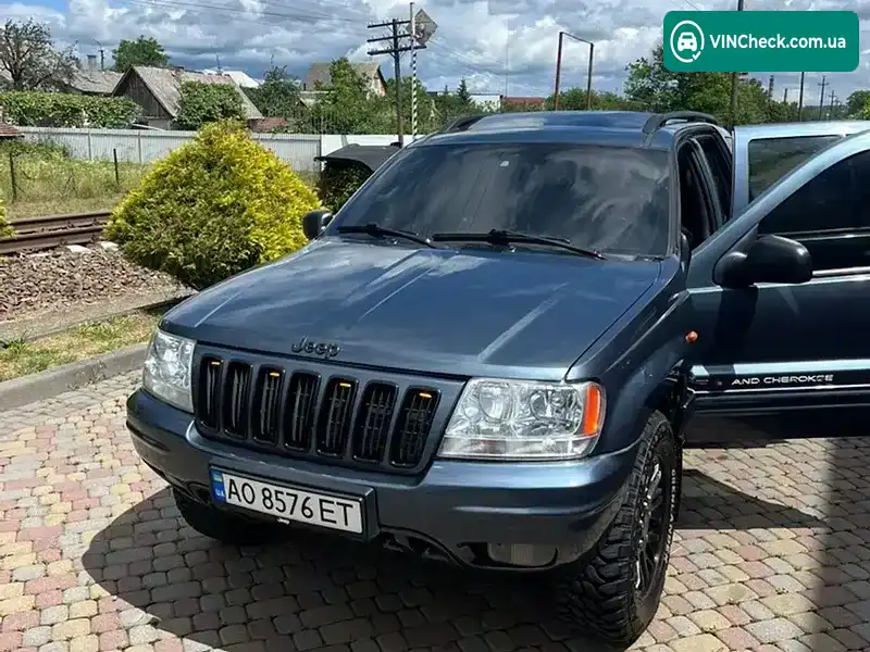 Jeep Grand Cherokee 2002, фото з оголошення 1 з 9, VIN 1J8GWE8222Y103286