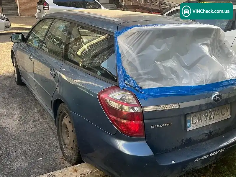Subaru Legacy 2009, фото з оголошення 2 з 7, VIN JF1BPDLY39G123914