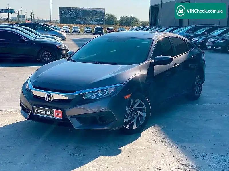 Honda Civic 2017, фото з оголошення 1 з 20, VIN 2HGFC2F86HH547938