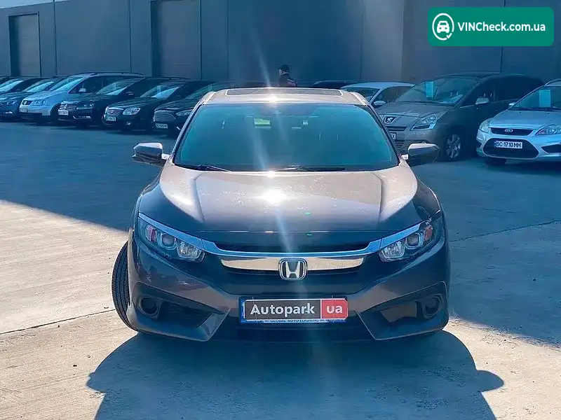 Honda Civic 2017, фото з оголошення 2 з 20, VIN 2HGFC2F86HH547938